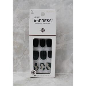 ImPRESS Press On Manicure Desing Short Fake Nails Time Lapse New